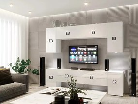 Mobilier living Berny 68 (alb + Alb lucios). 1087198