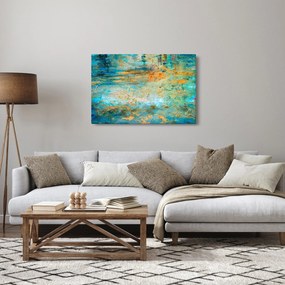 Tablou - Abstract albastru (90x60 cm)