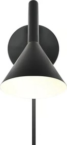 Nordlux - Aplică de perete KELVIS 1xGU10/12W/230V neagră