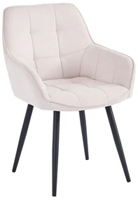 Fotoliu design Morkenus (bej + negru) . 1097101