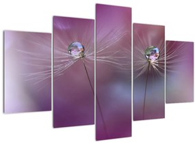 Tablou cu picături pe puf (150x105 cm)