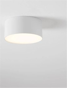Spot aplicat, Plafoniera LED Luldo alb, 14cm