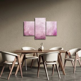 Tablou - Mandala pe zid roz (90x60 cm)
