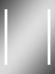 Oglinda dreptunghiulara LED Dubiel Vitrum Bono 60x80 cm