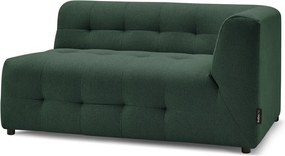 Modul pentru canapea verde închis (partea dreaptă) Kleber - Bobochic Paris