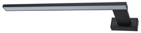 Aplica de perete pentru baie LED SHINE, 11W, 230V, 45 cm, IP44, neagră