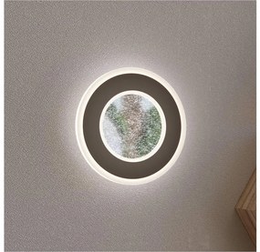 Aplică LED Eglo 901237 MACCHIONI LED/12W/230V 4000K negru