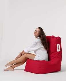 Fotoliu puf pentru grădină Diamond - Red