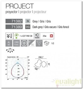 Proiector exterior IP65 Projector 71389