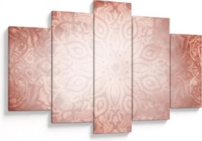 Tablou - Mandala roz (150x105 cm)
