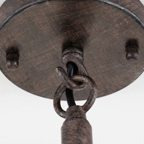 Pendul stil vintage sfoara / metal antique Bassena