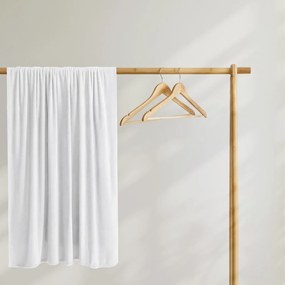 Pătură din microfibră DecoKing Mic, 160 x 210 cm, alb