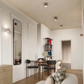 Aplică de perete taupe ø 10 cm Zora – Sollux