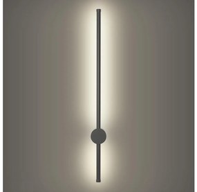 Brilagi - Aplică LED de exterior AURA, 12W, 230V, 4000K, IP54, antracit