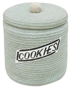 Coș de jucării pentru copii albastru deschis din material textil ø 20x26 cm Cookie Jar – Lorena Canals