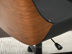 Scaun Lola (nuc închis + negru). 1110516