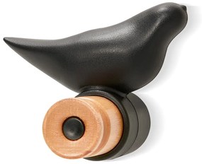Cârlig de perete Bonami Essentials Bird, negru