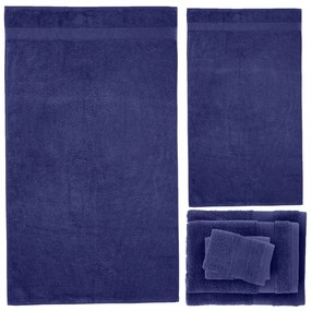 Prosoape de baie albastru-închis 6 buc. din bumbac din frotir Anti-Bacterial – Catherine Lansfield