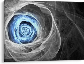Tablou - Abstract Rose Blue (70x50 cm)