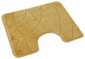 Kvalitex covoraș pentru WC Labyrint auriu, 60 x 50cm