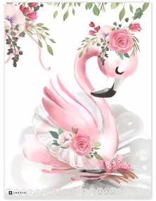 INSPIO Pictură pentru fetițe - Flamingo