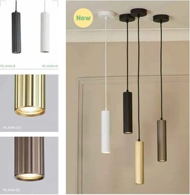 Pendul din aluminiu canelat Anna auriu