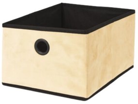 Cutie depozitare, deschisă, culoarea bej, 32x25x8 cm, Storage Solutions