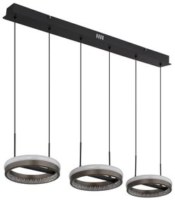 Lustra cu 3 pendule LED CCT DELLA 67179H2 GL