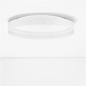 Plafoniera circulara aluminiu alb LED CCT LUMIA 60cm
