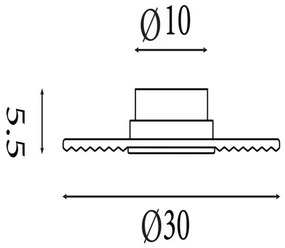 Searchlight CLEO 32210CL - Aplica de perete LED dimerizabilă, 9,4W/230V, negru