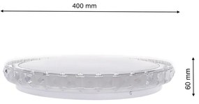 Plafonier LED dimabil LAYLA cu DO, 1xLED/26W/230V