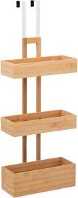 Raft suspendat din bambus pentru usa, SHELF