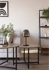 Eglo 901195 - Lampă de masă LED RGBW dimmabilă ALFERO-Z LED/7,7W/230V, fumurie