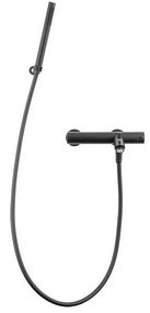 Paffoni - Set pentru cadă cu baterie LIGHT, negru