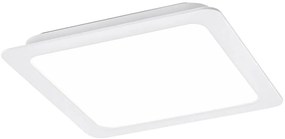 Spot LED incastrabil design modern Shaun alb 17x17cm