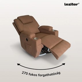 Scaun electric de masaj Relaxa balansoar și pivotant