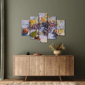 Tablou - Vincent van Gogh, Grapes, Lemons, Pears, and Apples, reproducere (150x105 cm)
