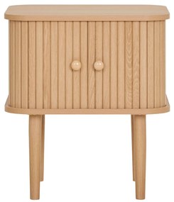 Nikko noptieră cu 2 uși, naturală 45x40x50,5 cm
