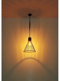 Lustră pe lanț Globo 15676H1 HALIA 1xE27/60W/230V