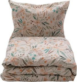 Lenjerie de pat din bumbac și in Pajiște, 160 x 200 cm, 2 buc. 70 x 80 cm