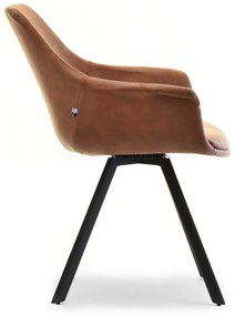 Scaun Mirabell (maro + negru). Promo -19%. 1111187