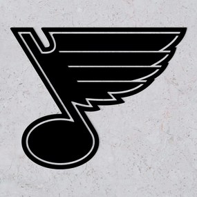 DUBLEZ | Logo de hochei din lemn - St. Louis Blues