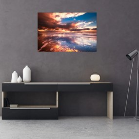 Tablou - Plaja de seară (90x60 cm)