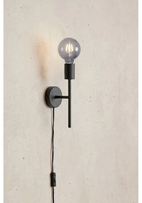 Aplică de perete neagră Cielo – Markslöjd