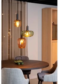 Lustră pe cablu Lucide 45408/13/99 ILONA 3xE27/40W/230V negru/bej