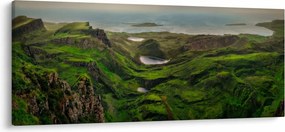 Tablou - Quiraing, Scoția (120x50 cm)