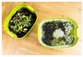 Coș pentru compost verde 21,7 l Urbalive – Plastia