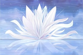 Tablou - Floare de lotus (90x60 cm)