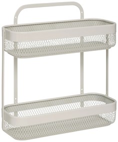 Raft pentru blat de bucătărie MAYAJ, 2 niveluri, metalic