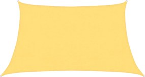 vidaXL Pânză parasolar, bej, 3/4x2 m, HDPE, 160 g/m²